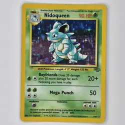 Nidoqueen 7/64 Jungle Rare Holo WOTC Pokemon Tcg Card - Image 1