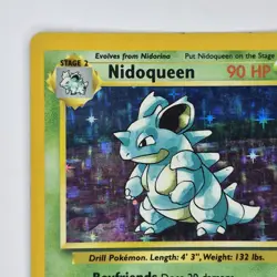 Nidoqueen 7/64 Jungle Rare Holo WOTC Pokemon Tcg Card - Image 2