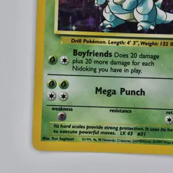 Nidoqueen 7/64 Jungle Rare Holo WOTC Pokemon Tcg Card - Image 4