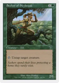 Magic The Gathering 7th Edition Seeker of Skybreak #268/350 LP+ (NMish) - Image 1