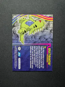 2001 Topps Pokemon Johto League Champions Non Foil #248 Tyranitar - Image 2