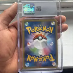 2014 POKEMON JAPANESE HYPER METAL CHAIN DECK #019 DIALGA EX CGC 9 - Image 2