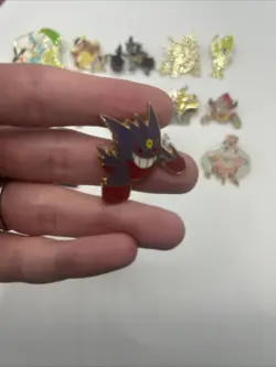 15x Different Official Pokemon Enamel Collector Pin Lot Mega Gengar Pikachu + - Image 2