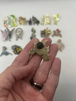 15x Different Official Pokemon Enamel Collector Pin Lot Mega Gengar Pikachu + - Image 3