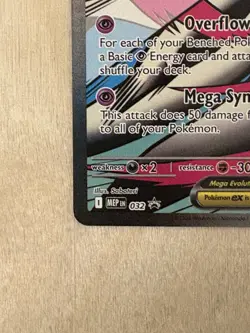 Mega Gardevoir Ex Holo Mega Evolution Black Star Promo 032 Pokemon TCG - Image 5