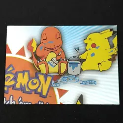 Pokemon Topps Series 3 Silver Foil - #P02 Puzzle - Blue Logo - Vintage 2000 NM - Image 1
