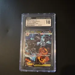 CGC 10 Mega Charizard X ex 110/080 Japanese 2025 Inferno X SAR Holo - Image 1