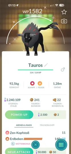 !!!Pokemon GO ✨Shiny Paldea Taurus - Image 1