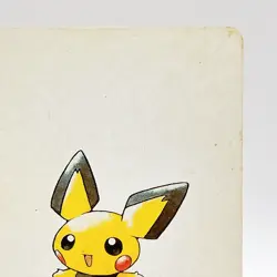 Pichu Pokemon #172 Joker Playing Card Gold Poker Pichu Nintendo Japanese Vintage - Image 3