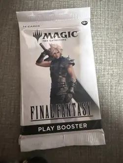 MTG Final Fantasy Play Booster Pack Factory Sealed 15 Cards - Image 1