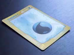 [NM] Water Energy Holo Swirl McDonald's Promo 2002 Japanese Pokemon Card e - Image 3