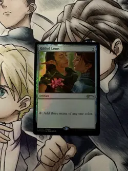 MTG Gilded Lotus Foil Pride Month Promo - Image 1