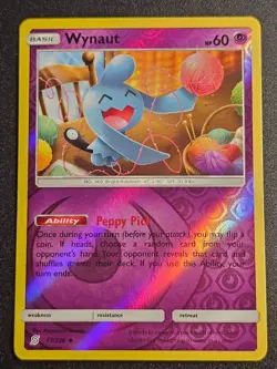 Pokemon TCG - Wynaut 77/236 Reverse Holo Unified Minds - Image 1