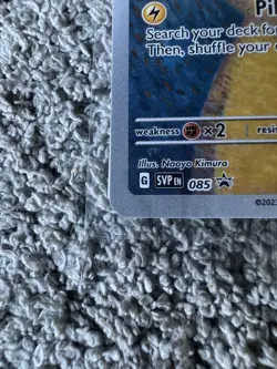 Pokemon x Van Gogh: Pikachu with Grey Felt Hat SVP 085 Promo Card Sealed - Image 5