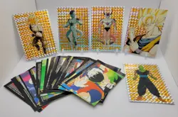 1990 Dragon Ball Z TCG Card Lot (X27) With Gold Foils Frieza, Goku, & Piccolo - Image 1