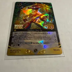 Woody Jungle Guide Lorcana Set Championship Top 8 Promo Foil Card - Image 4