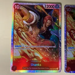 One Piece Card Game OP06-007 SR Shanks – 2x Cards (Near Mint / NM) English - Image 2