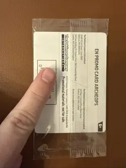 Pokemon TCG Field Museum Archeops Fossil Promo Card - Sealed & In Hand! - Image 2