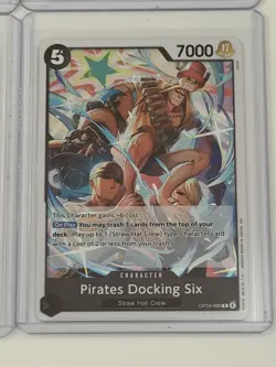 Pirates Docking Six OP15-088 Adventures On Kami’s Island 4 Card Play Set Lot - Image 5