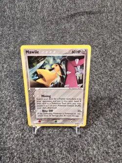 Mawile 9/100 Reverse Holo Rare Crystal Guardians Pokemon TCG Heavily Played - Image 1