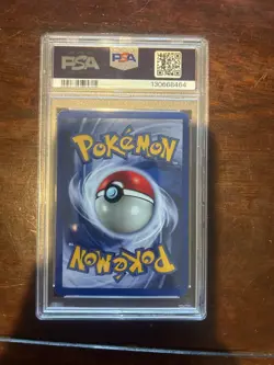 1999 Pokemon Game Pikachu Yellow Cheeks PSA 6 - Image 2