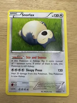 🚀Pokemon Card Snorlax Generations Rare 58/83 Mint - Image 1