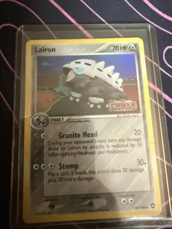 Lairon - 32/108 - Stamped Promo Holo - EX: Power Keepers *Mp* Pokemon TCG - Image 3