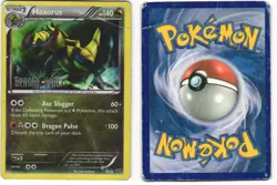 Haxorus Stamped Prerelease Holo Pokemon TCG Dragon Vault 16/20 HP - Image 3