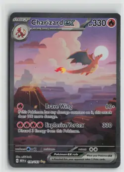 Charizard ex 199/165 Special Illustration Rare 151 Pokemon NM - Image 1