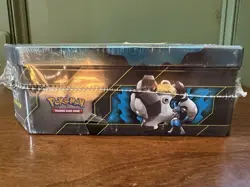 Pokemon TCG Partnership Tin Lucario and Melmetal GX, tear - Image 5