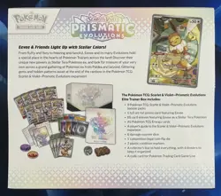 Pokemon 2025 Scarlet & Violet Prismatic Evolutions ETB Elite Trainer Box Nm M - Image 3