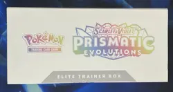 Pokemon 2025 Scarlet & Violet Prismatic Evolutions ETB Elite Trainer Box Nm M - Image 5