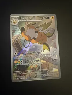 Pokemon TCG Raichu 211/193 Paldea Evolved Holo Illustration Rare M/NM - Image 1