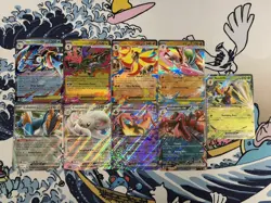 Pokemon TCG Chaos Rising x9 Ex/Double Rare Bundle Near Mint - Image 1