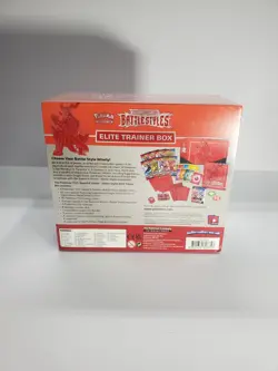 New - Sealed Pokemon Battle Styles ETB Red Elite Trainer Box - Image 4