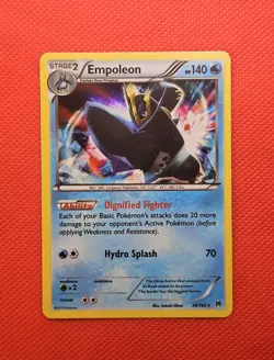 Empoleon 38/162 Holo Rare BREAKthrough Pokemon Near Mint - Image 1