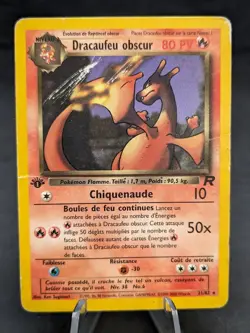 Dark Charizard | Pokemon TCG | Team Rocket | 1st Edition | FRENCH | DMG - Image 1