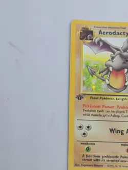 Aerodactyl (Prerelease) 01/62 Wotc Promo Holo Pokemon MP - Image 2
