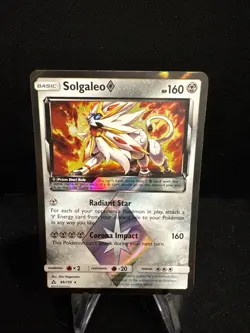 2018 Pokemon-Solgaleo 89/156-Prism Star-Holo - Image 1