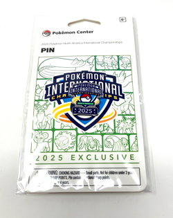 NEW 2025 NAIC Pokemon Center Exclusive North America Int'l Championship Pin - Image 1