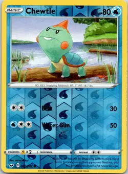 CHEWTLE - 060/202 Sword & Shield - POKEMON Reverse Holo NM/M - Image 1