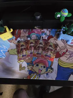 One Piece Card Game TCG ST10-006 MONKEY.D.LUFFY SR Holo SET OF 4 English NM - Image 1