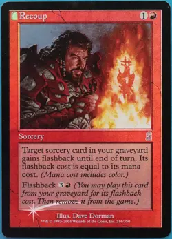 Recoup FOIL Odyssey PLD Red Uncommon MAGIC GATHERING CARD (ID# 516545) ABUGames - Image 1