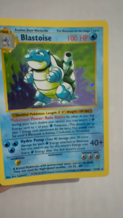 Pokemon TCG - Blastoise - 2/102 - Shadowless - Holo Rare - Base Set NM/LP - Image 2