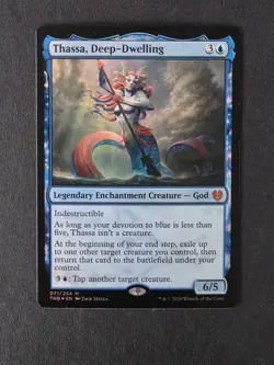 Thassa, Deep-Dwelling Theros Beyond Death Foil - Image 1