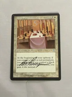MTG Dega Sanctuary Artist Proof and Signature Signed Thompson - Image 1