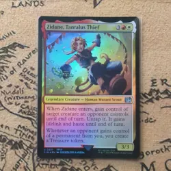 [MTG] Zidane, Tanalus Thief: Final Fantasy (Foil) [NM] - Image 1