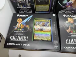 Final Fantasy Commander Deck Display (Set of 4) Magic Tidus Terra Cloud Y'Shtola - Image 5