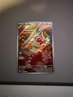 Stufful 154/132 - Pokemon TCG Mega Evolution - NM Illustration Rare FULL ART - Image 1