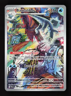 Baxcalibur 210/193 Illustration Rare Paldea Evolved Pokemon Near Mint - Image 1
